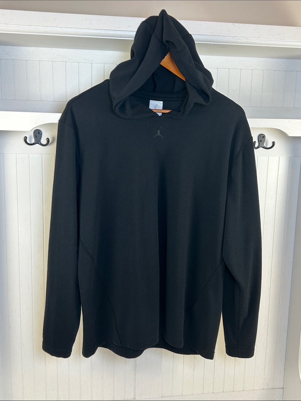 Jordan Sport Golf Black Jumpman Embroidered Parrot Hoodie M